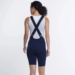 Navy Luxe Women's Bib 2021 -Sport Vêtements Magasin 0006 womens luxe bib shorts navy back 2000x 283da543 6c75 4727 9e14 dd52cc923af3