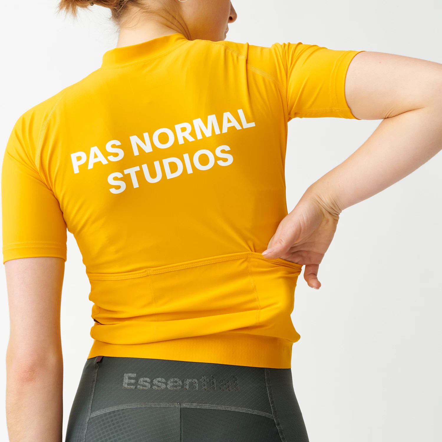 Bright Yellow Essential Women's Jersey 6 Bright Yellow Essential Women's Jersey – Image 4