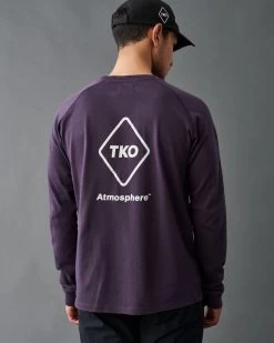 T.K.O. Off-Race Long Sleeve T-Shirt - Purple 12 T.K.O. Off-Race Long Sleeve T-Shirt - Purple -Sport Vêtements Magasin 20221024 PNS TKO 099