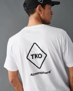 T.K.O. Off-Race T-Shirt - White -Sport Vêtements Magasin 20221024 PNS TKO 126