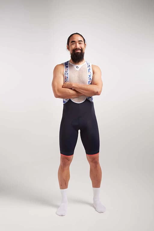 Sakura Blue Essentials TEAM LTD Men's Bib 3 Sakura Blue Essentials TEAM LTD Men's Bib