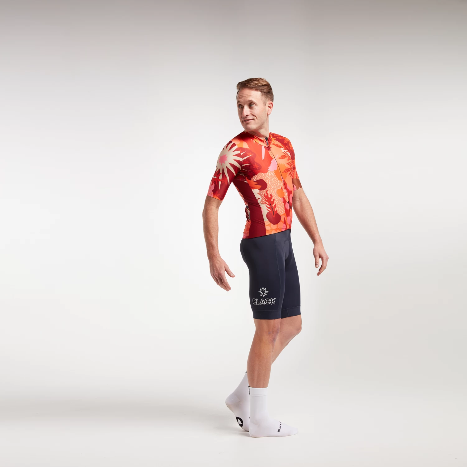 Red Pleasure / Pain Essentials TEAM Men's Jersey 6 Red Pleasure / Pain Essentials TEAM Men's Jersey – Image 4