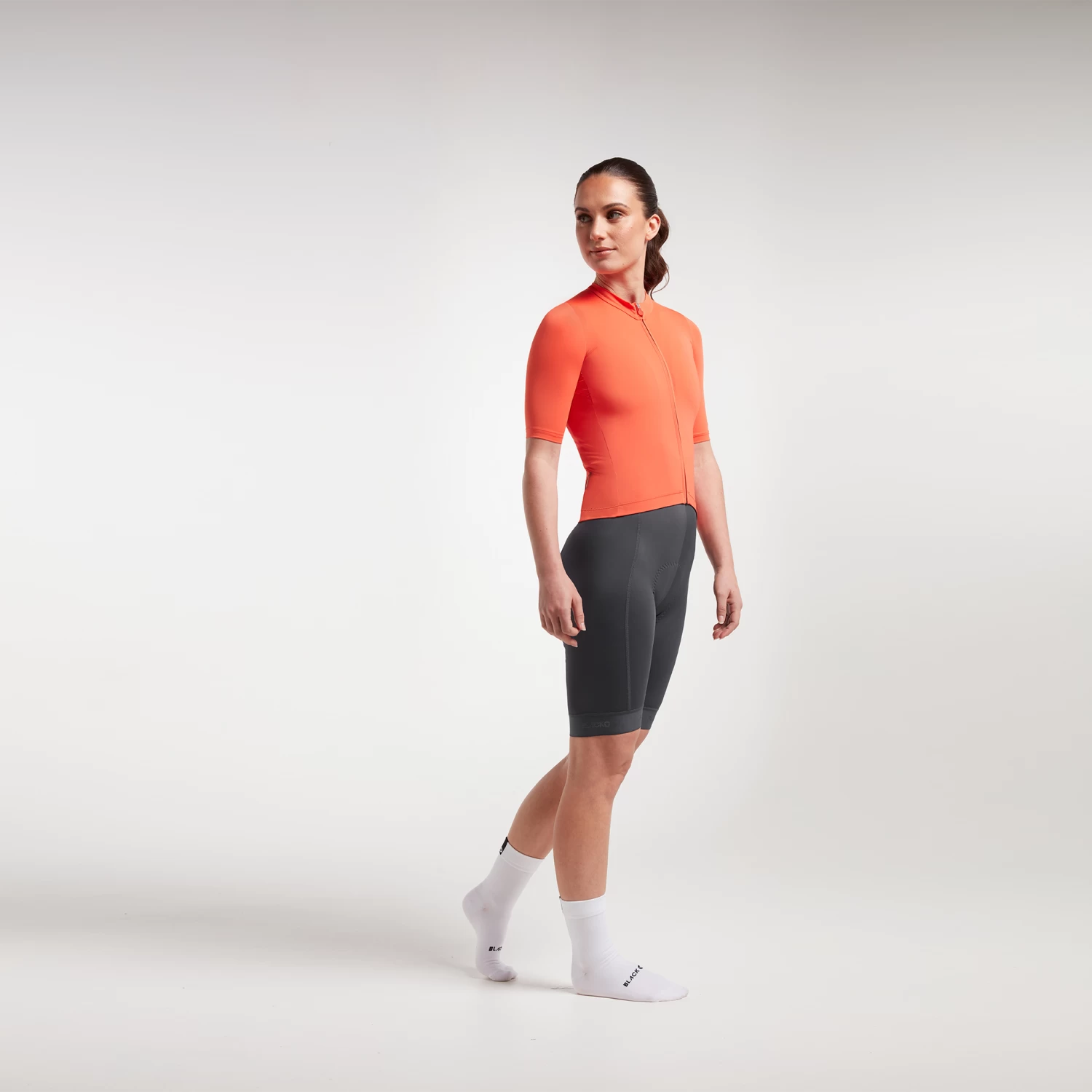 Mandarin Red Essentials TEAM Women's Jersey 4 Mandarin Red Essentials TEAM Women's Jersey – Image 2