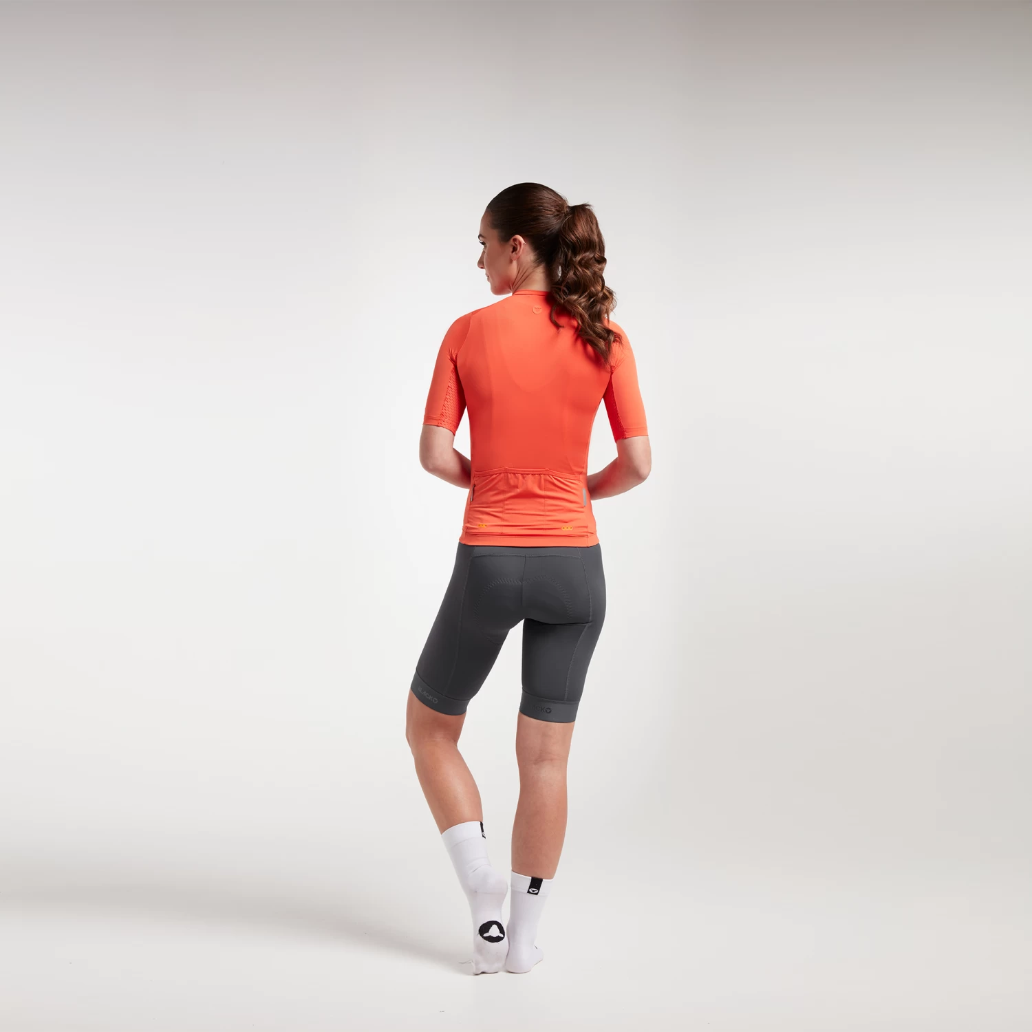 Mandarin Red Essentials TEAM Women's Jersey 5 Mandarin Red Essentials TEAM Women's Jersey – Image 3