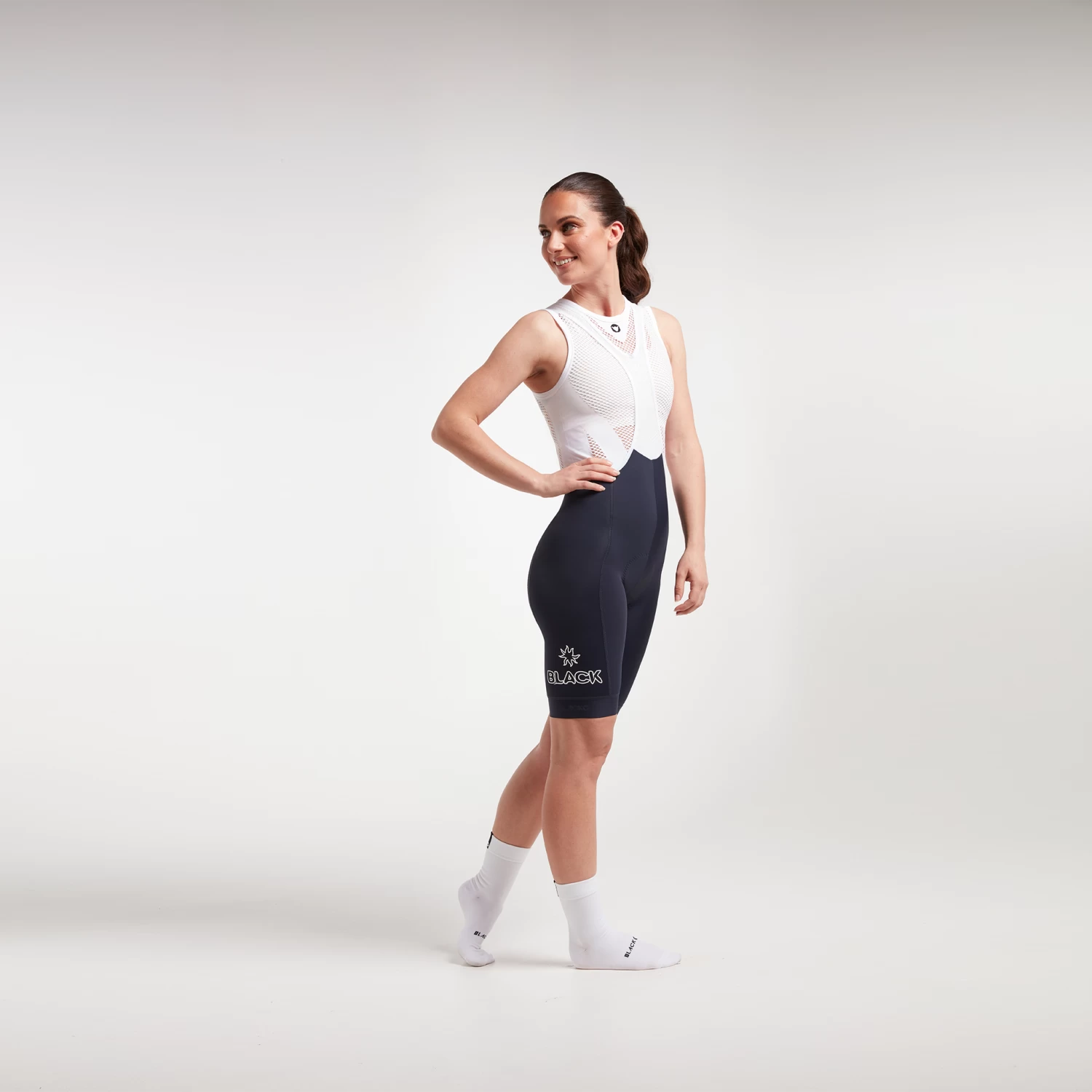 Navy Inside / Outside Women's Essentials TEAM Regular Bib 6 Navy Inside / Outside Women's Essentials TEAM Regular Bib – Image 4