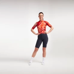 Red Pleasure / Pain Essentials TEAM Women's Jersey -Sport Vêtements Magasin 21.09.08 BSC womens splitthedifference jersey red 1155