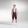 Italian Plum RACING Seamless Men's Bib And Brace -Sport Vêtements Magasin 21.12.10 BSC RACING bib PLUM 0367
