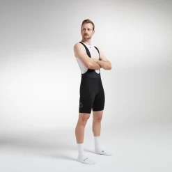 Black RACING Seamless Men's Bib And Brace -Sport Vêtements Magasin 21.12.10 BSC RACING bib black 0485