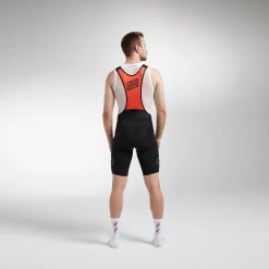 Black RACING Seamless Men's Bib And Brace -Sport Vêtements Magasin 21.12.10 BSC RACING bib black 0495