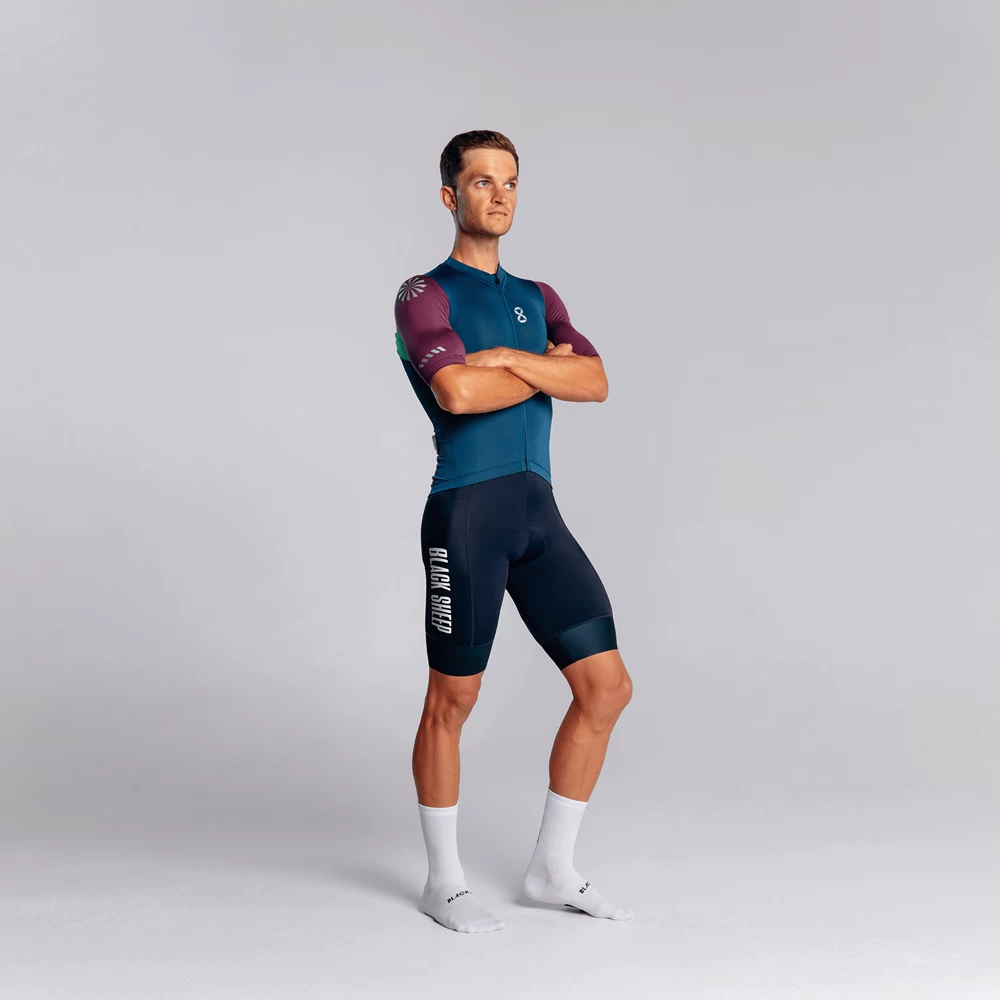 Men's Essentials TEAM Jersey - Petrol Reflect 4 Men's Essentials TEAM Jersey - Petrol Reflect – Image 2
