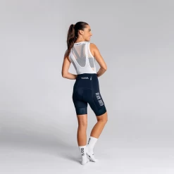 Women's Essentials TEAM Bib 2.0 - Short - Navy Reflect -Sport Vêtements Magasin 22.11.08 BSC LTD HIVIS 0216
