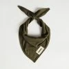 #TRIANGLE SCARF OLIVE