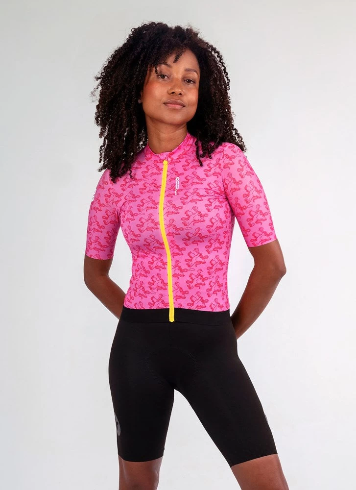 Ellen Porteus X WMN Integrated Jersey - Pink 4 Ellen Porteus X WMN Integrated Jersey - Pink – Image 2