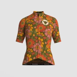 Women's Essentials TEAM Jersey - Olive Floral