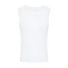 White Sprinteur Sleeveless Base Layer -Sport Vêtements Magasin 3712 PriceBreak 3890