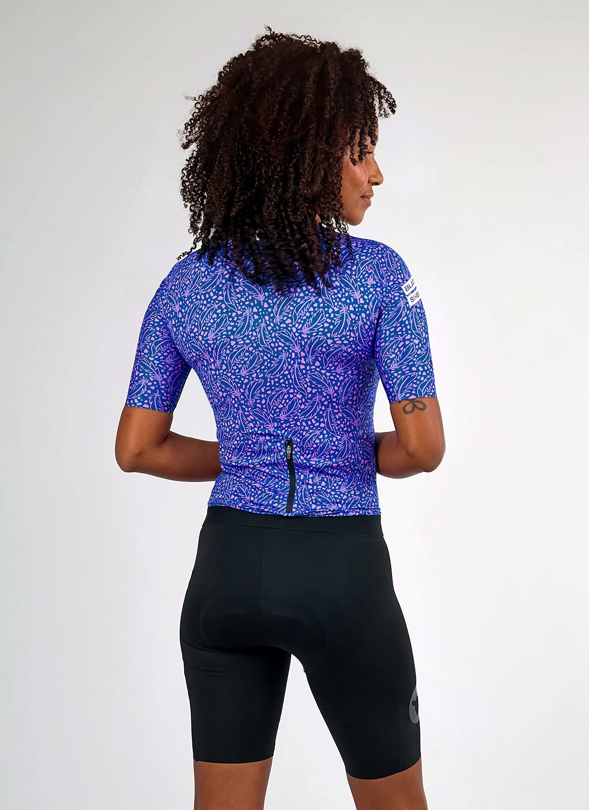 Ellen Porteus X WMN Integrated Jersey - Blue 4 Ellen Porteus X WMN Integrated Jersey - Blue – Image 2