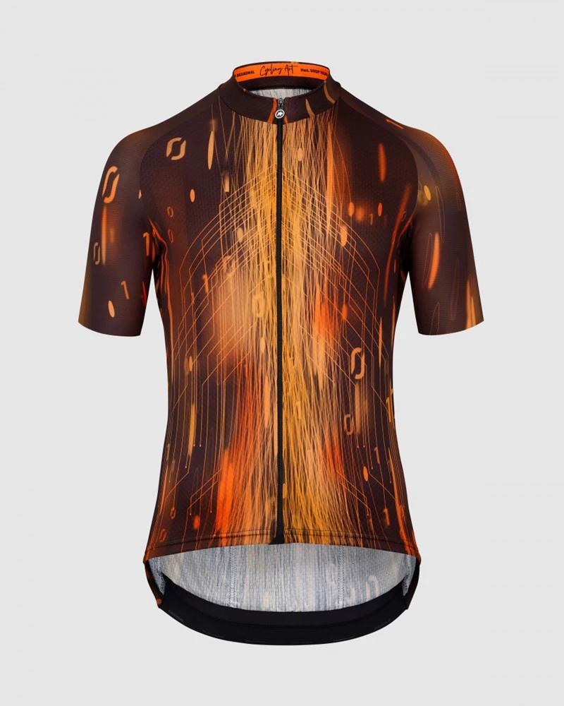Assos Orange Drop Head Droid MILLE GT Men's Jersey C2 3 Assos Orange Drop Head Droid MILLE GT Men's Jersey C2