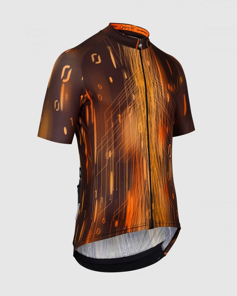 Assos Orange Drop Head Droid MILLE GT Men's Jersey C2 4 Assos Orange Drop Head Droid MILLE GT Men's Jersey C2 – Image 2