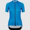 Assos Cyber Blue UMA GT Women's Jersey C2 -Sport Vêtements Magasin ASSOS 12.20.313.2L 11