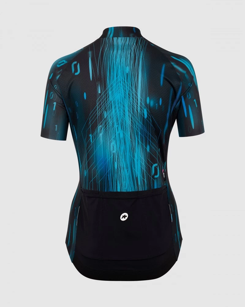 Assos Cyber Blue Drop Head UMA GT Women's Jersey C2 4 Assos Cyber Blue Drop Head UMA GT Women's Jersey C2 – Image 2