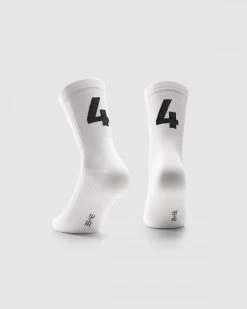 Assos Holy White Poker Socks 4