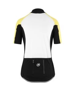 Assos Canary Yellow Laalalai Evo8 Women's Jersey 9 Assos Canary Yellow Laalalai Evo8 Women's Jersey -Sport Vêtements Magasin Assos CanarYellow LaalalaiEvo8 Women CyclingJersey Back VeloVeloSingapore