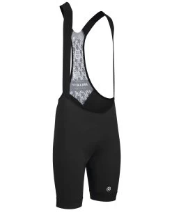 Assos Black Mille GT Men's Bib -Sport Vêtements Magasin Assos Mille GT Men CyclingBib Black SideView VeloVeloSingapore
