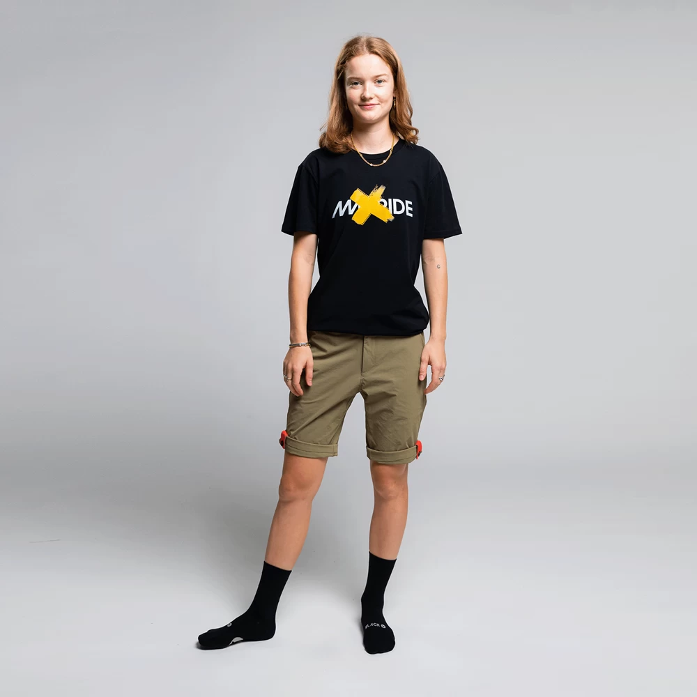 Unisex Inactivewear Crew Tee - Man Ride Black 5 Unisex Inactivewear Crew Tee - Man Ride Black – Image 3