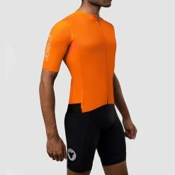 Orange Racing Climbers Men's Jersey -Sport Vêtements Magasin BSC RACING ClimbersOrange3