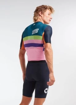 Classics Flèche Wallonne Racing Aero Men's Jersey 9 Classics Flèche Wallonne Racing Aero Men's Jersey -Sport Vêtements Magasin B 20.12.11 BSC Racing Classics SS Black Orange 0007