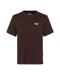 Dark Red Balance Short Sleeve Men's Top