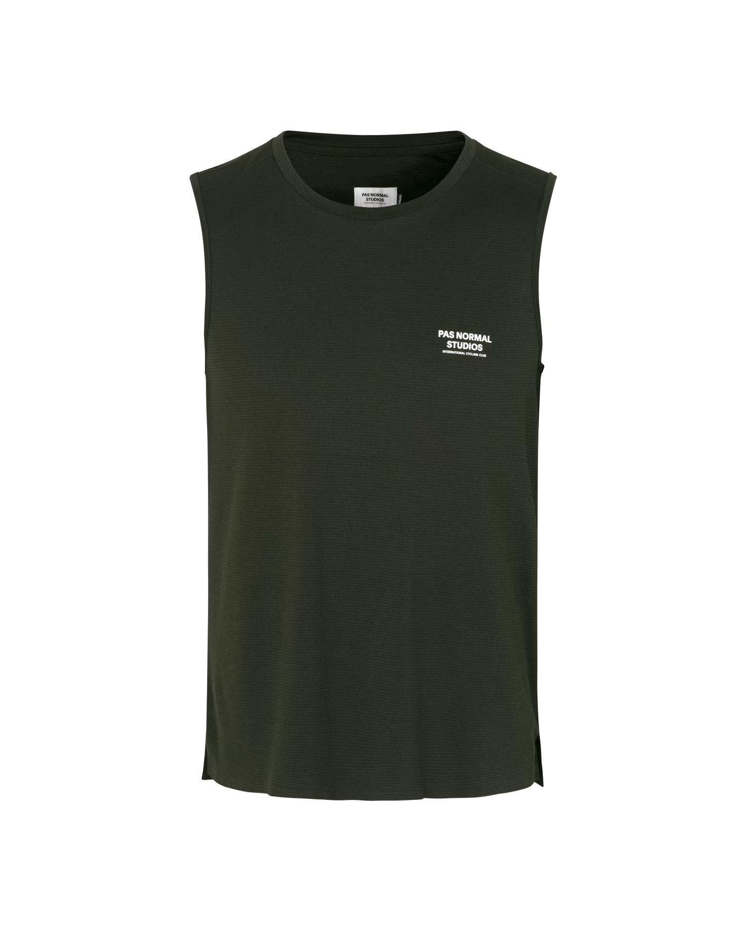 Dark Olive Balance Sleeveless Men's Top 3 Dark Olive Balance Sleeveless Men's Top