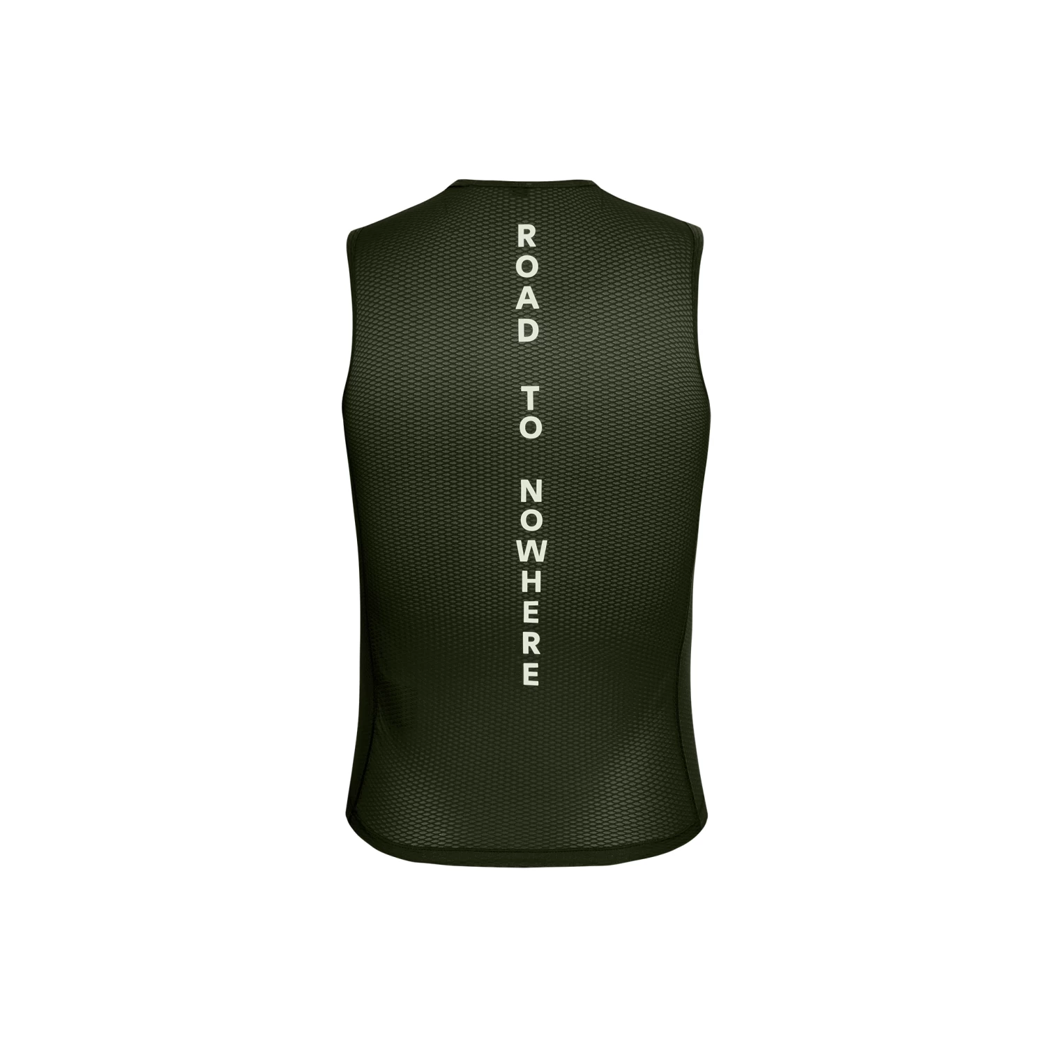 Olive Sleeveless Men's Baselayer 4 Olive Sleeveless Men's Baselayer – Image 2