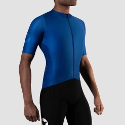 Block Racing Blue Team Men's Jersey -Sport Vêtements Magasin BlackSheep 180520 16