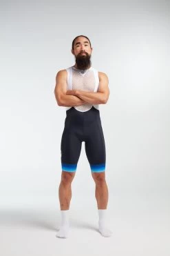 Navy Blue Stripe Essentials Tour Men's Bib