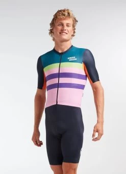 Classics Flèche Wallonne Racing Aero Men's Jersey 8 Classics Flèche Wallonne Racing Aero Men's Jersey -Sport Vêtements Magasin C 20.12.11 BSC Racing Classics SS Black Orange 0014