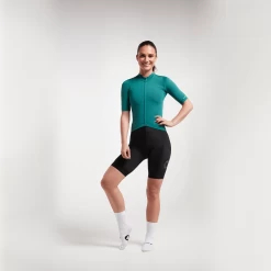 Storm Green Essentials TEAM Women's Jersey -Sport Vêtements Magasin C 21.09.08 BSC womens Essentials jersey stormgreen0833