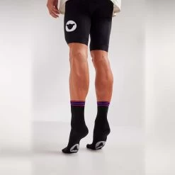 Lost Riders Club Stripe Black Perfect Crew Socks