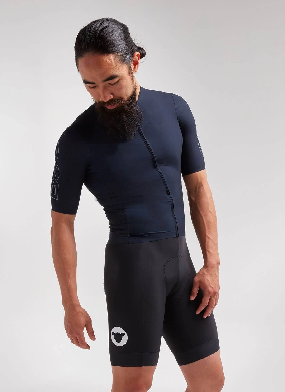 Navy Blue Racing Climber Men's Jersey – Image 4