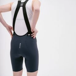 Navy Blue Chroma Women's Bib Short 7 Navy Blue Chroma Women's Bib Short -Sport Vêtements Magasin Chroma Womens Bib Short Navy Blue 2