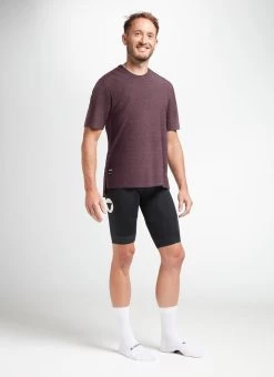 Italian Plum ADV Merino Men's Tee