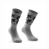 Assos Gerva Grey Monogram Socks EVO -Sport Vêtements Magasin Gray Monogram