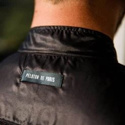 Black Spinteur Wind Men's Gilet -Sport Vêtements Magasin HWQDpXufStGOsaQIXehy PelotonDeParis SprinteurWind Black Men Gilet CyclingAccessories Detail2 VeloVeloSingapore