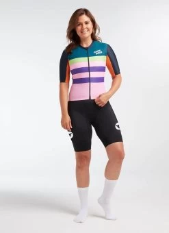 Classics Flèche Wallonne WMN LuxLite Women's Jersey -Sport Vêtements Magasin H 20.12.11 BSC WMN CLASSICS JERSEY BLACK ORANGE 0002 529a4de1 38b5 4ea0 bbff d4deef4b2034