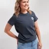 Navy Logo Women's Crew Tee 2 Navy Logo Women's Crew Tee -Sport Vêtements Magasin H Front 20.09.03 BSC WMN NAVY TEE 0002