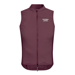 Men's Mechanism Stow Away Gilet - Light Burgundy