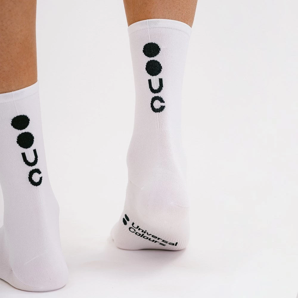 White Mono Summer Socks 5 White Mono Summer Socks – Image 3