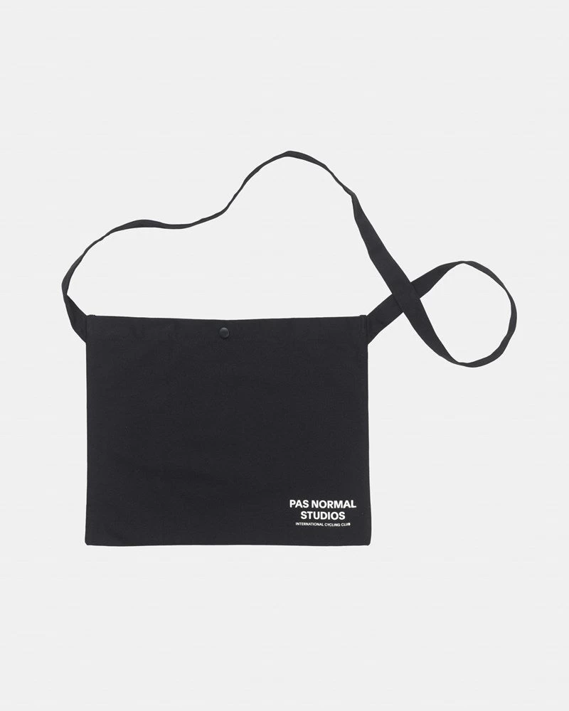Black Musette Bag 4 Black Musette Bag – Image 2