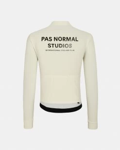 Men's Mechanism Long Sleeve Jersey - Off White -Sport Vêtements Magasin PN Essential Long Sleeve Jersey Off White Back 4 5 pdp page