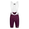 Solitude Men's Bibs - Burgundy -Sport Vêtements Magasin PN Men s 20Solitude 20Bibs 20Burgundy front